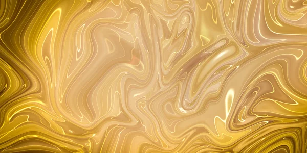 Gele en gouden olieverf abstracte achtergrond. Olieverf Geel en goud Olieverf voor de achtergrond. Geel en goud marmer patroon textuur abstracte achtergrond — Stockfoto