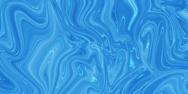 Marmorerad blå abstrakt bakgrund. Flytande marmormönster. — Stockfoto