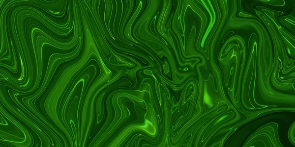 Transparante Groene creativiteit, moderne kunst. Inktkleuren zijn verbazingwekkend helder, lichtgevend, doorschijnend, vrij stromend en snel droog. Natuurlijk patroon, luxe. Abstract artwork, trendy stijl — Stockfoto