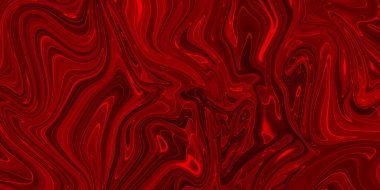 Mermer efektli, yaratıcı, soyut, karışık mercan rengi boya, panorama