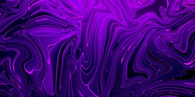 Sıvı mor resim, soyut renkli arkaplan renk sıçrama ve boya, modern sanat