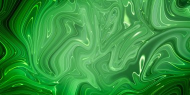 Şeffaf yeşil yaratıcılık, modern sanat. Mürekkep renkleri inanılmaz derecede parlak, aydınlık, şeffaf, serbest akış ve çabucak kurudur. Doğal model, lüks. Soyut sanat eseri, moda tarzı