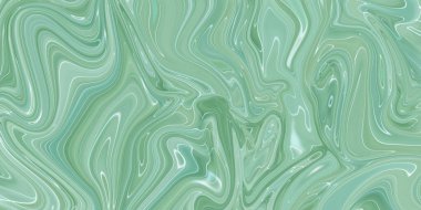 Şeffaf yeşil yaratıcılık, modern sanat. Mürekkep renkleri inanılmaz derecede parlak, aydınlık, şeffaf, serbest akış ve çabucak kurudur. Doğal model, lüks. Soyut sanat eseri, moda tarzı