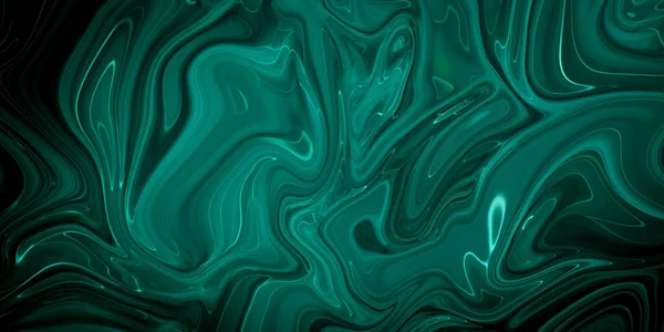 透明緑の創造性、現代美術。インクの色は驚くほど明るく、明るく、半透明で、流動的で、乾燥しています。自然パターンだぜいたくだ。抽象画、流行のスタイル — ストック写真