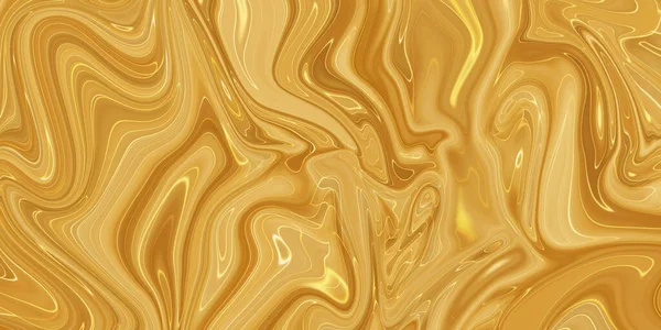 Žlutý a zlatý olej malovat abstraktní pozadí. Olejová barva Žlutá a zlatá Olejová barva na pozadí. Žluté a zlaté mramorové vzor textury abstraktní pozadí — Stock fotografie