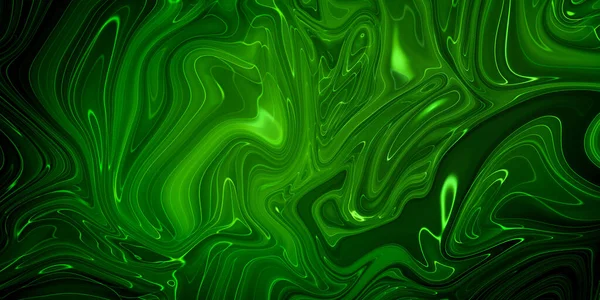 Créativité verte transparente, art moderne. Les couleurs d'encre sont incroyablement brillantes, lumineuses, translucides, fluides et sèches rapidement. Motif naturel, luxe. Œuvre abstraite, style tendance — Photo