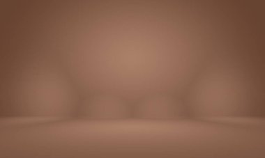 Soyut Pürüzsüz Kahverengi Duvar planı tasarımı, stüdyo, oda, web şablonu, düz daire eğimli iş raporu