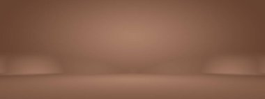 Soyut Pürüzsüz Kahverengi Duvar planı tasarımı, stüdyo, oda, web şablonu, düz daire eğimli iş raporu