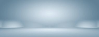 Siyah vignette Stüdyosu ile soyut Koyu Mavi arka plan, iş raporu, dijital, web sitesi şablonu, arkaplan.