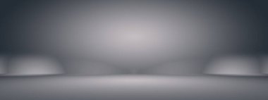 Soyut pürüzsüz boş gri Studio arka plan, iş raporu, dijital, Web sitesi şablonu, zemin kullan.