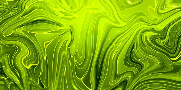 Transparent Green creativity, modern art. Ink colors are amazingly bright, luminous, translucent, free-flowing, and dry quickly. Natural pattern, luxury. Abstract artwork, trendy style — Stock Photo, Image