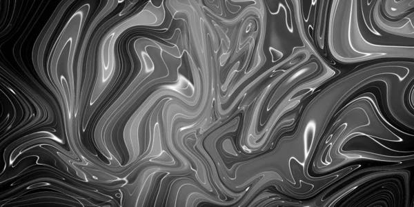 Textura de tinta de mármore preto acrílico pintado ondas fundo textura. padrão pode ser usado para papel de parede ou telha da parede da pele luxuoso . — Fotografia de Stock
