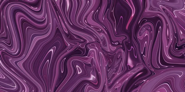 Рідкий фіолетовий живопис, абстрактний барвистий фон з кольоровими сплесками та фарбами, сучасне мистецтво — стокове фото