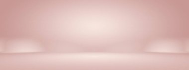 Stüdyo odası, ürün sunumu ve afiş olarak kullanılan pastel renkli yumuşak, eski moda bir bulanık arkaplan