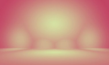 Stüdyo odası, ürün sunumu ve afiş olarak kullanılan pastel renkli yumuşak, eski moda bir bulanık arkaplan