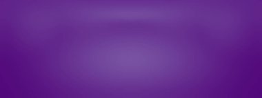 Stüdyo Arkaplan Konsepti - ürün için soyut boş ışık gradyanı mor stüdyo odası arka planı.