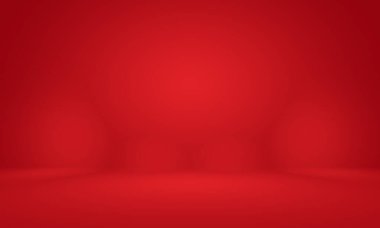 Soyut lüks, yumuşak, kırmızı arka plan, Noel Sevgililer Günü planı, stüdyo, oda, web şablonu, düz daire eğimli iş raporu.