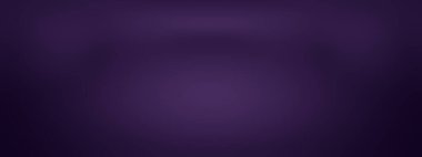 Stüdyo Arkaplan Konsepti - ürün için soyut boş ışık gradyanı mor stüdyo odası arka planı.