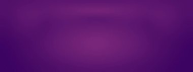 Stüdyo Arkaplan Konsepti - ürün için soyut boş ışık gradyanı mor stüdyo odası arka planı.