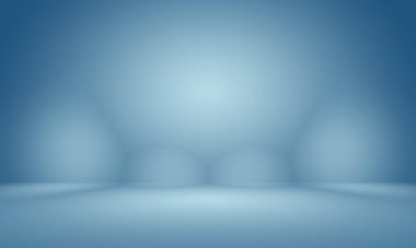 Siyah vignette Stüdyosu ile soyut Koyu Mavi arka plan, iş raporu, dijital, web sitesi şablonu, arkaplan.