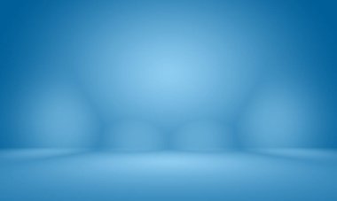 Siyah vignette Stüdyosu ile soyut Koyu Mavi arka plan, iş raporu, dijital, web sitesi şablonu, arkaplan.