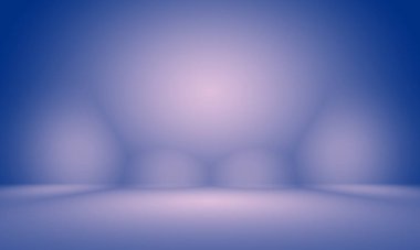 Stüdyo Arkaplan Konsepti - ürün için soyut boş ışık gradyanı mor stüdyo odası arka planı.