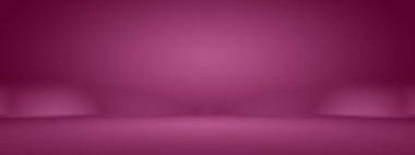 Soyut boş açık pembe stüdyo odası arka planı, ürün gösterimi, afiş, şablon için montaj olarak kullan.