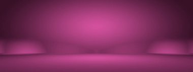 Stüdyo Arkaplan Konsepti - ürün için soyut boş ışık gradyanı mor stüdyo odası arka planı.