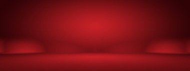 Soyut lüks, yumuşak, kırmızı arka plan, Noel Sevgililer Günü planı, stüdyo, oda, web şablonu, düz daire eğimli iş raporu.