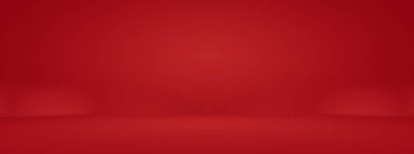 Soyut lüks, yumuşak, kırmızı arka plan, Noel Sevgililer Günü planı, stüdyo, oda, web şablonu, düz daire eğimli iş raporu.