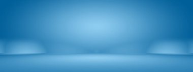 Siyah vignette Stüdyosu ile soyut Koyu Mavi arka plan, iş raporu, dijital, web sitesi şablonu, arkaplan.