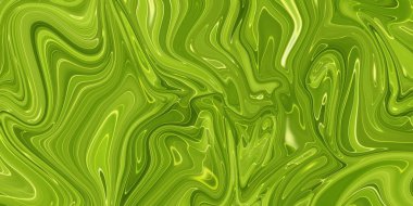 Şeffaf yeşil yaratıcılık, modern sanat. Mürekkep renkleri inanılmaz derecede parlak, aydınlık, şeffaf, serbest akış ve çabucak kurudur. Doğal model, lüks. Soyut sanat eseri, moda tarzı