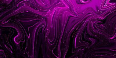 Sıvı mor resim, soyut renkli arkaplan renk sıçrama ve boya, modern sanat
