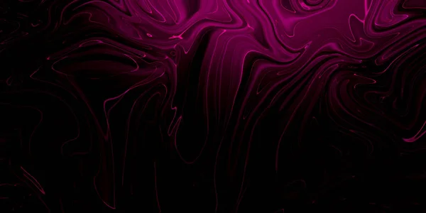 Жидкая фиолетовая живопись, цветной фон с цветными всплесками и пайетками, современное искусство — стоковое фото