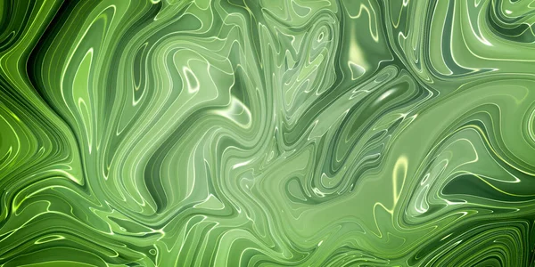 Creatividad verde transparente, arte moderno. Los colores de la tinta son sorprendentemente brillantes, luminosos, translúcidos, fluidos y secos rápidamente. Patrón natural, lujo. Obra de arte abstracta, estilo moderno —  Fotos de Stock