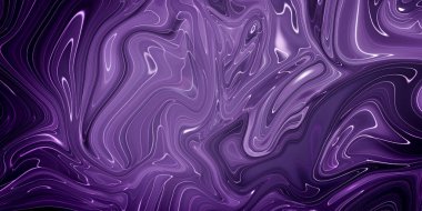 Sıvı mor resim, soyut renkli arkaplan renk sıçrama ve boya, modern sanat