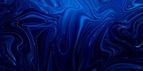 Marbled blue abstract background. Liquid marble pattern. — Stock Photo, Image
