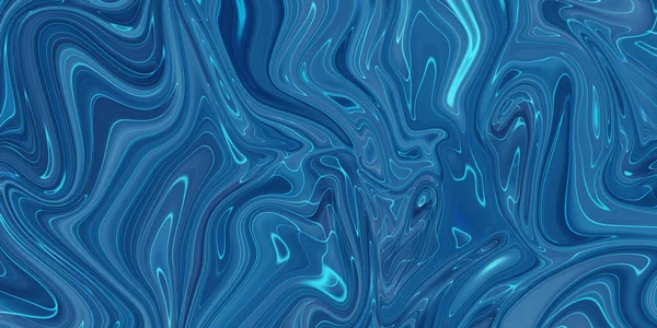 Marmorerad blå abstrakt bakgrund. Flytande marmormönster. — Stockfoto