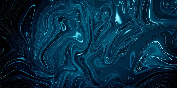 Marmurkowe niebieskie abstrakcyjne tło. Wzór płynnego marmuru. — Zdjęcie stockowe