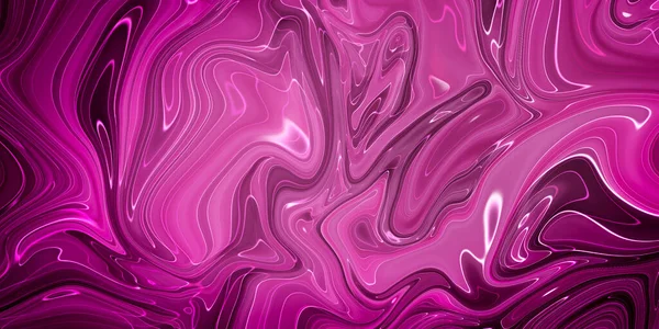 Flytande lila konst målning, abstrakt färgglad bakgrund med färg stänk och färger, modern konst — Stockfoto