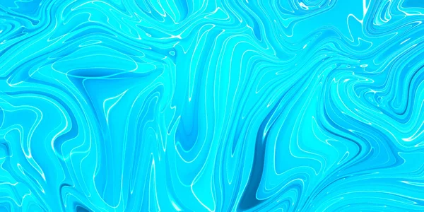 青い抽象的な背景の大理石。液体大理石模様. — ストック写真