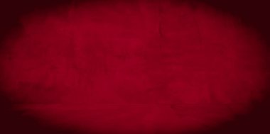 Eski duvar dokusu çimento kırmızı arkaplan soyut koyu renk tasarımı beyaz eğimli arkaplan ile aydınlıktır.