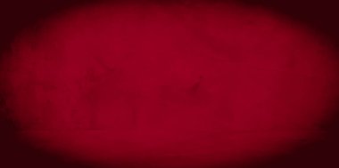 Eski duvar dokusu çimento kırmızı arkaplan soyut koyu renk tasarımı beyaz eğimli arkaplan ile aydınlıktır.