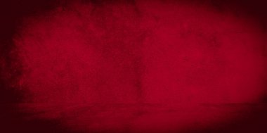 Eski duvar dokusu çimento kırmızı arkaplan soyut koyu renk tasarımı beyaz eğimli arkaplan ile aydınlıktır.