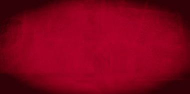 Eski duvar dokusu çimento kırmızı arkaplan soyut koyu renk tasarımı beyaz eğimli arkaplan ile aydınlıktır.