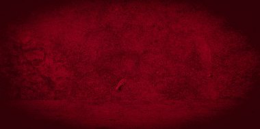 Eski duvar dokusu çimento kırmızı arkaplan soyut koyu renk tasarımı beyaz eğimli arkaplan ile aydınlıktır.