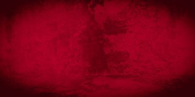 Eski duvar dokusu çimento kırmızı arkaplan soyut koyu renk tasarımı beyaz eğimli arkaplan ile aydınlıktır.