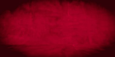 Eski duvar dokusu çimento kırmızı arkaplan soyut koyu renk tasarımı beyaz eğimli arkaplan ile aydınlıktır.