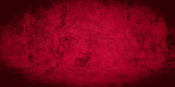 Eski duvar dokusu çimento kırmızı arkaplan soyut koyu renk tasarımı beyaz eğimli arkaplan ile aydınlıktır.