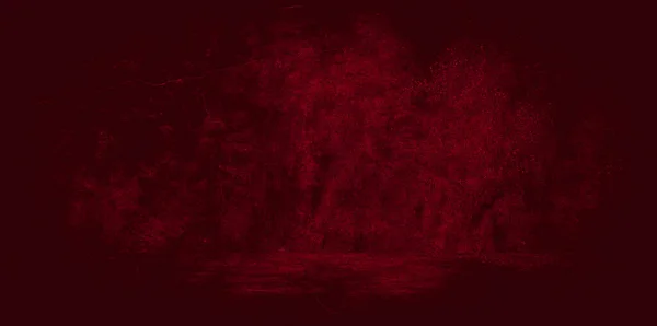 Старовинна текстура стіни цементний чорно-червоний фон абстрактний дизайн темного кольору легкий з білим градієнтним фоном . — стокове фото